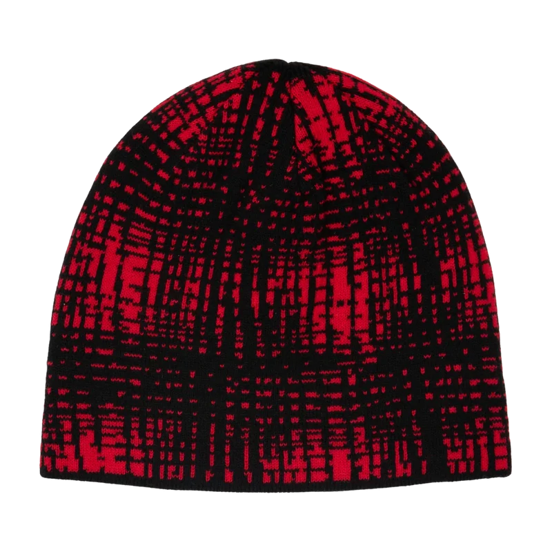 Shadow Plaid Reversible Skully Beanie
