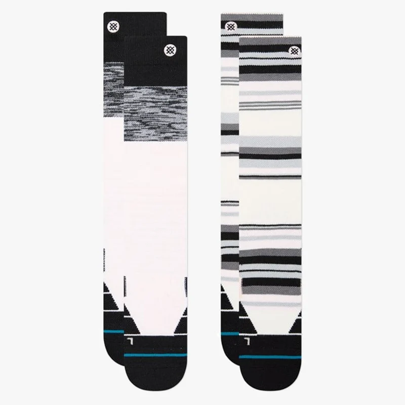 Stance Blocked Over The Calf Snow Sock 2 Pack