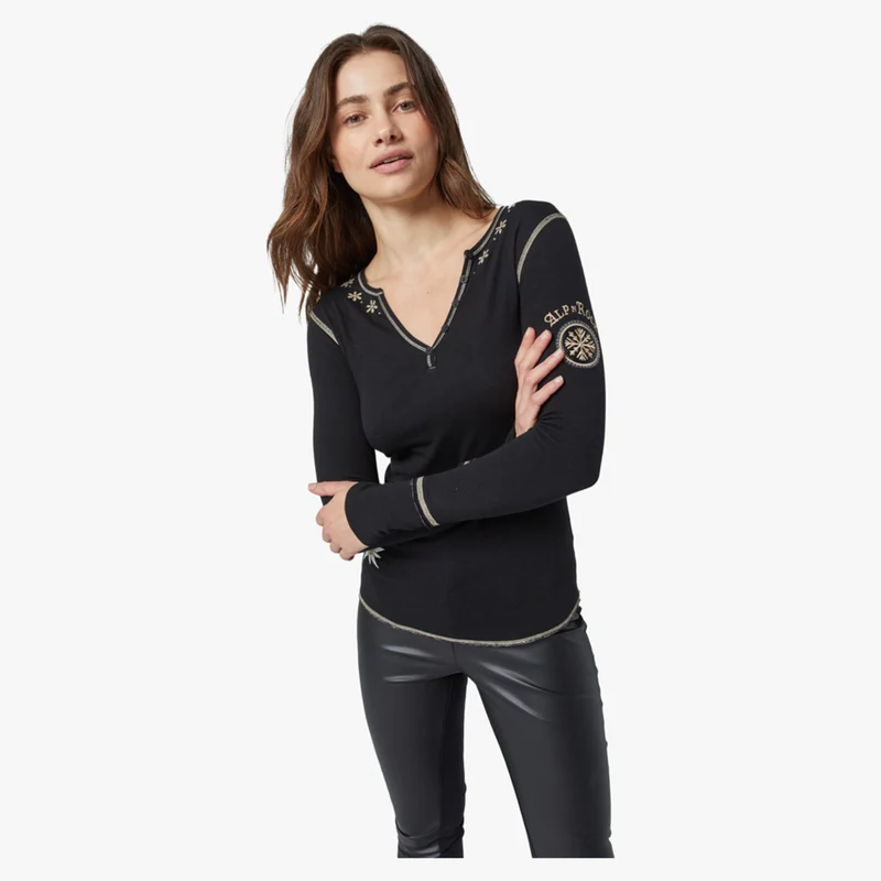 Alp-N-Rock Elia Women's Henley Shirt