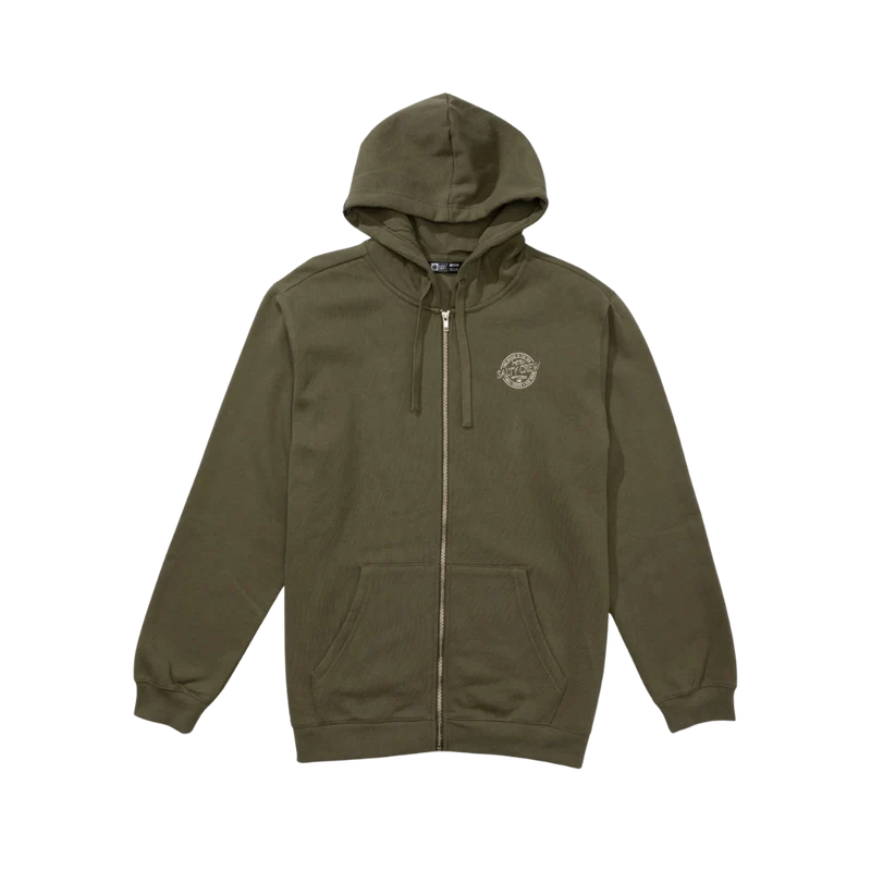 Skewed Zip Fleece