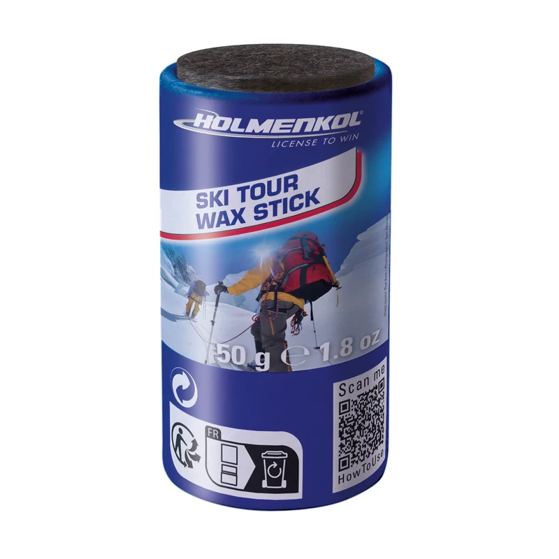 HOLMENKOL Ski Tour Wax Stick 50g – Universeller Wachsstift