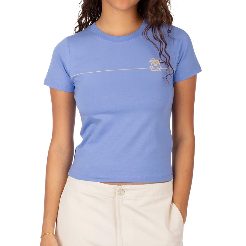 Palm Stripe Tee
