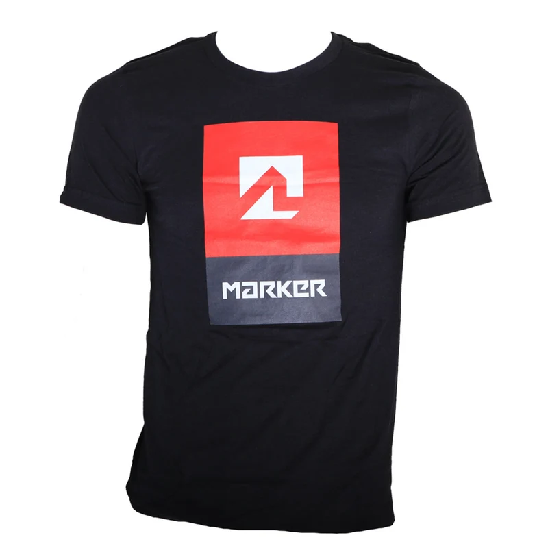 Marker Stacked Logo Tee