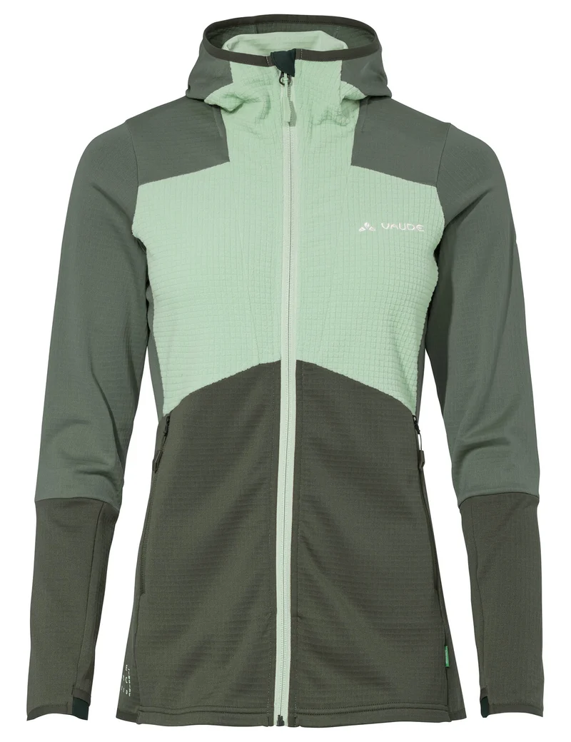 VAUDE Wo Monviso Hooded Grid Fleece Jacke Damen