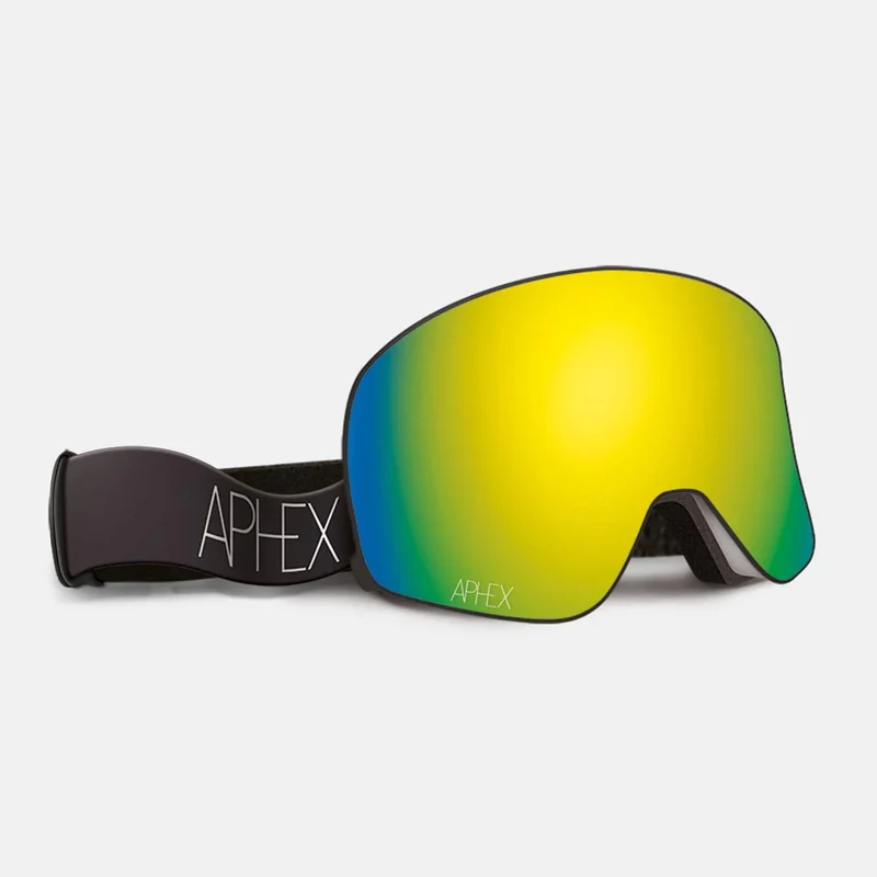 Aphex Virgo Matt White Goggle - Gold
