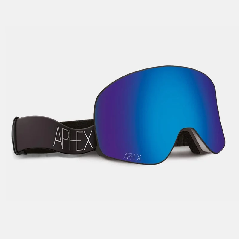 Aphex Virgo Matt White Goggle - Revo Blue