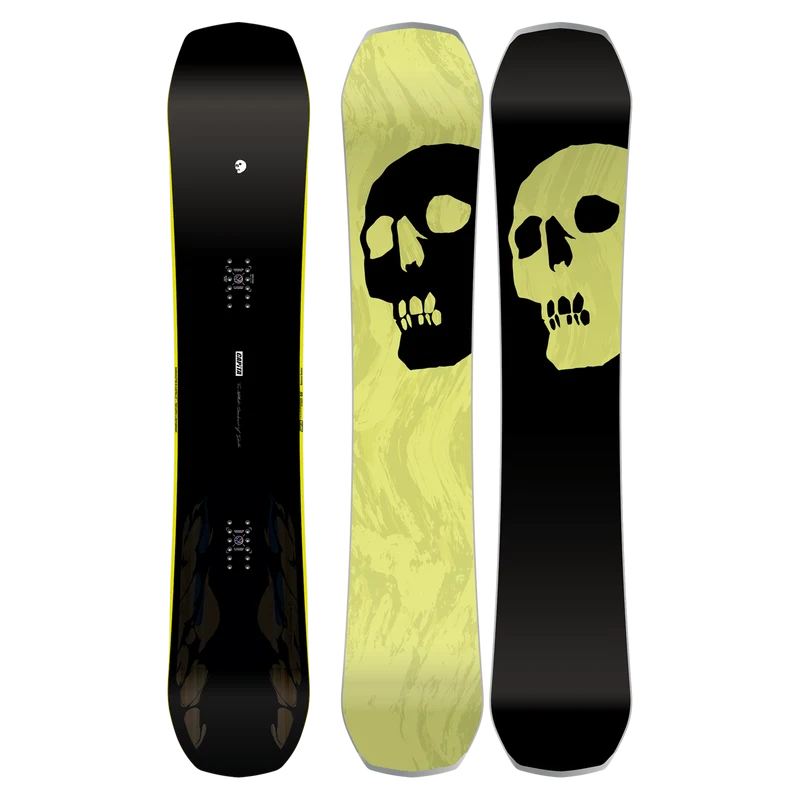 The Black Snowboard Of Death Snowboard