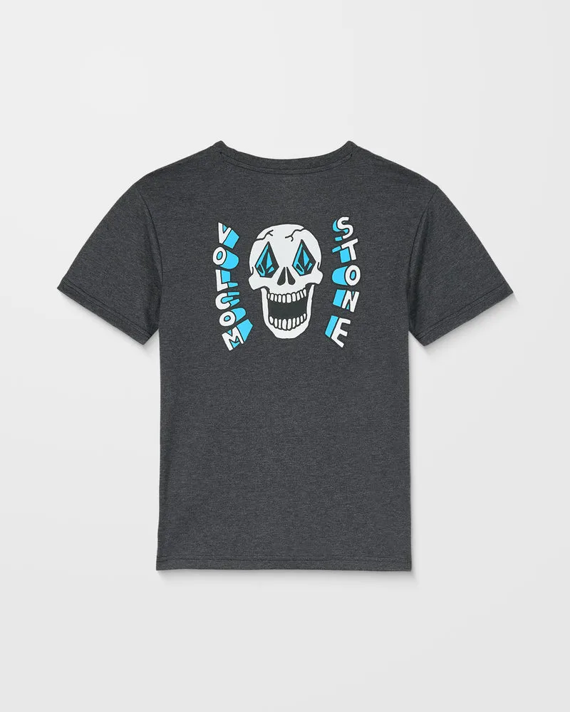 Skeltone T-Shirt - Heather Black - (KINDER)