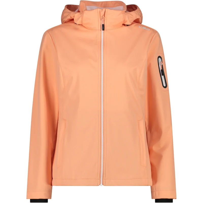 CMP WOMAN JACKET ZIP HOOD Leichte Softshelljacke