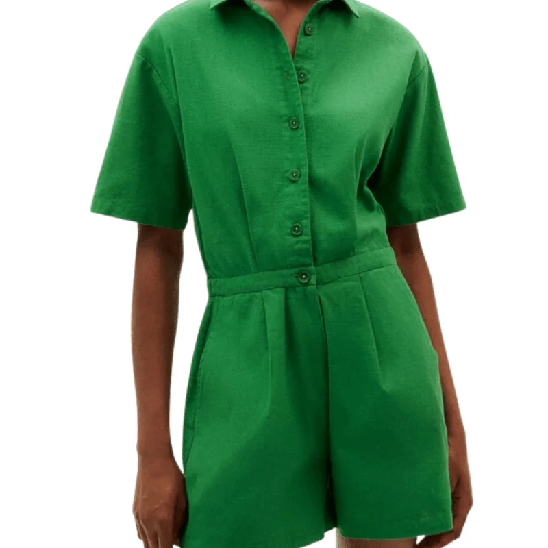 CLOVER GREEN AGATA JUMPSUIT
