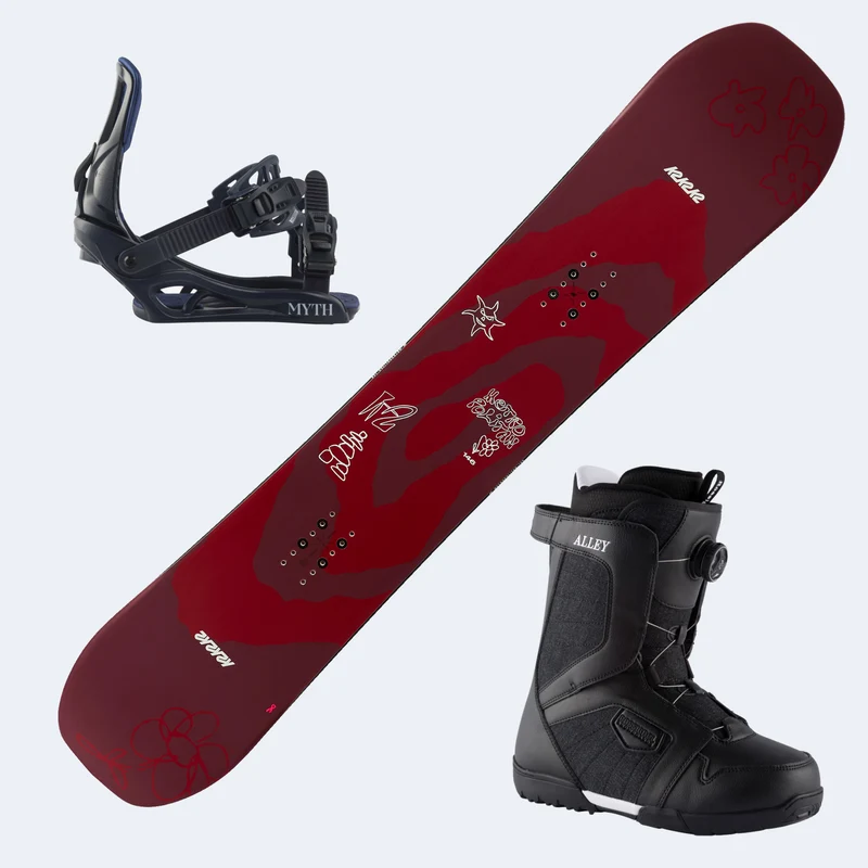 2026 K2 Metropolitan Women's Snowboard with Rossignol Alley Boa H4 Boots and Rossignol Myth Bindings