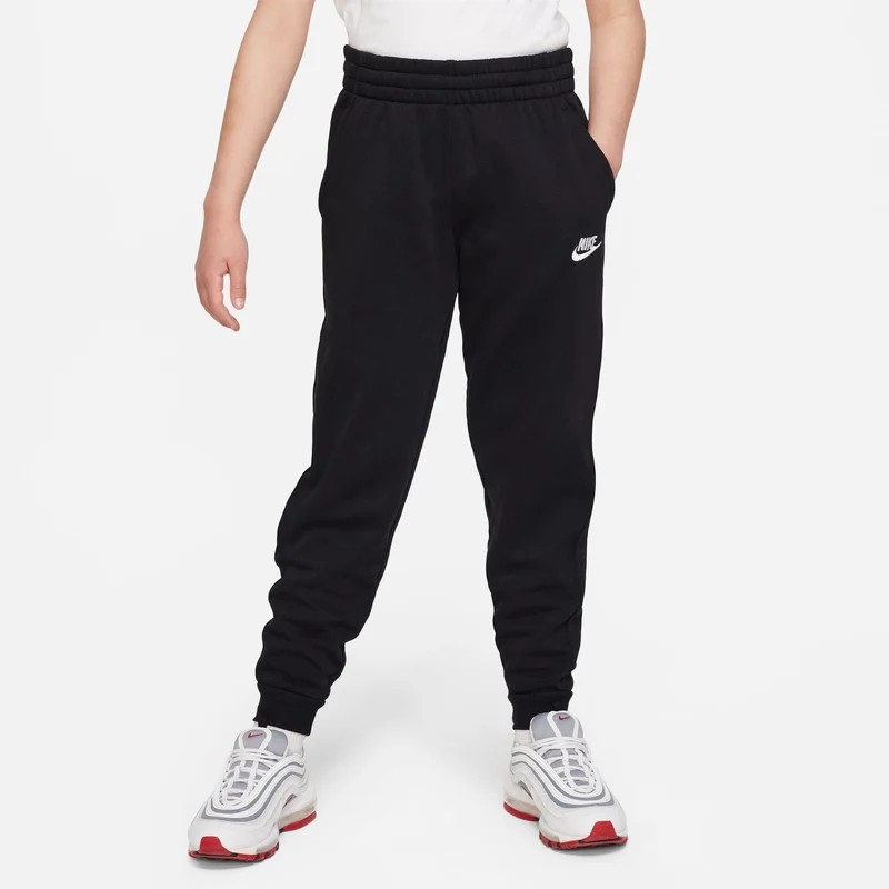 NIKE K NSW CLUB FLC JGGR LBR Jogginghose Schwarz