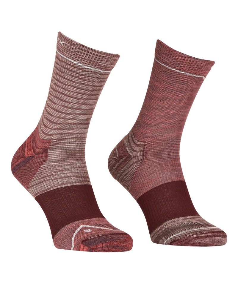 ORTOVOX ALPINE MID SOCKS W - Merino Wandersocken Damen