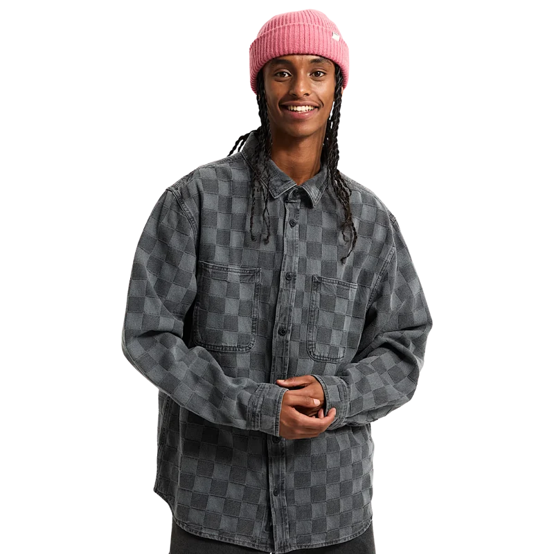 Hastings Checkerboard Denin LS Wove