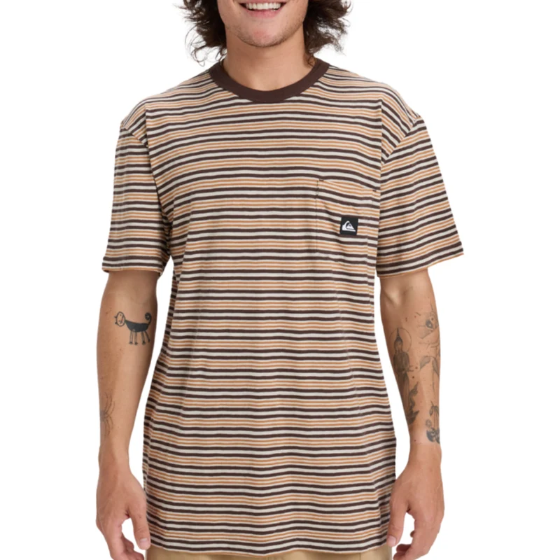 Onyx SS Striped Tee