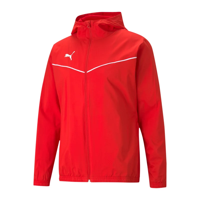 PUMA Teamrise Allwetter Kapuzenjacke für Sport & Outdoor