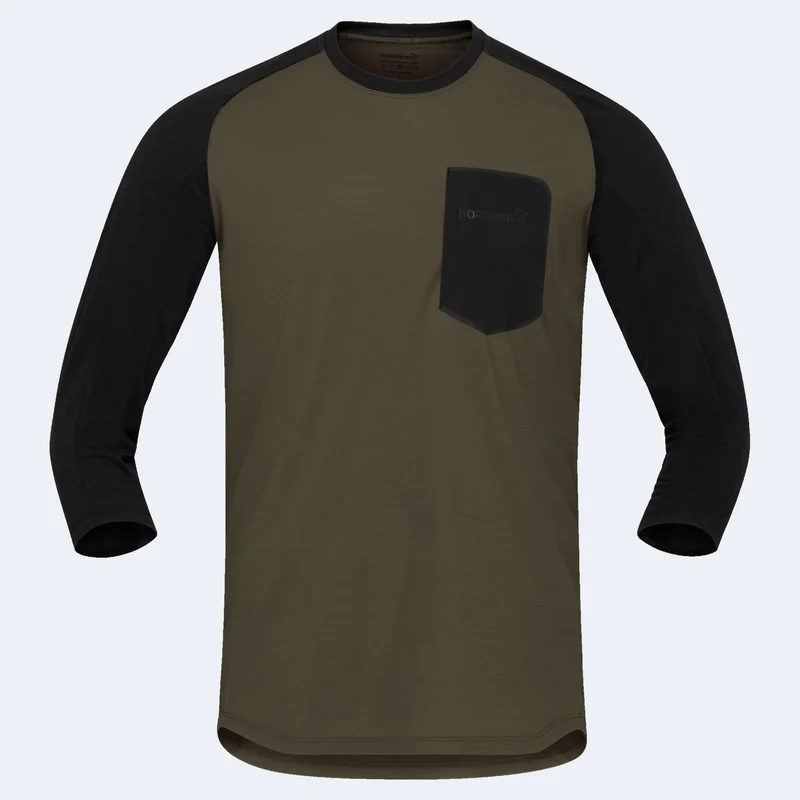 Norrona Skibotn Equiliser Merino Men's 3/4 T-Shirt