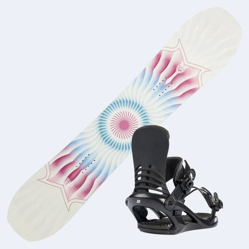 2026 Rossignol Meraki Women's Snowboard with K2 Cassette Bindings