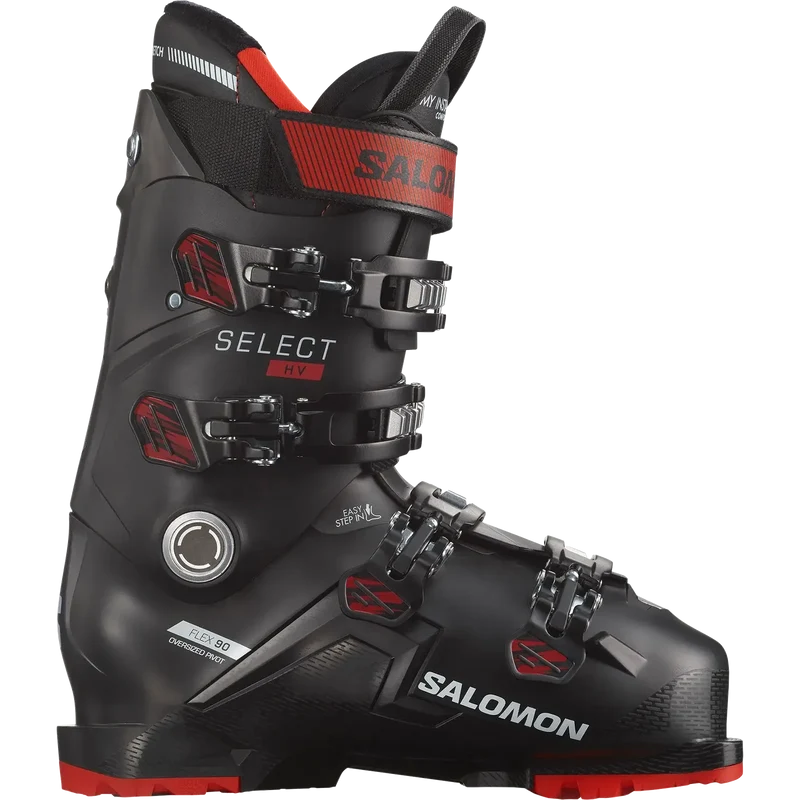 2025 Salomon Select HV 90 Mens Snow Ski Boots | Black Red