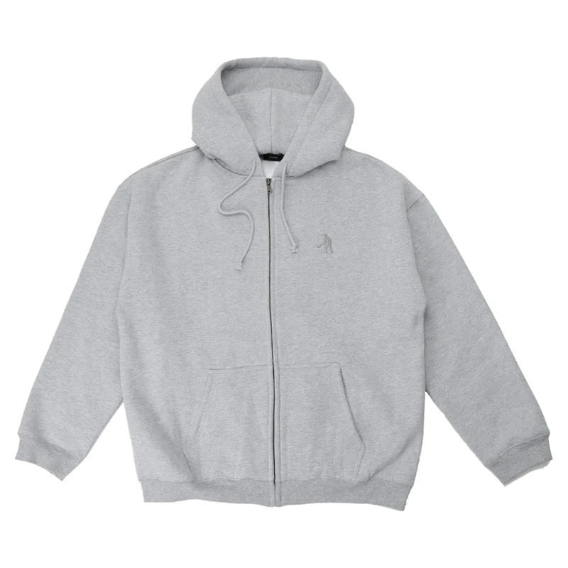Solid Workers Zip Hoodie