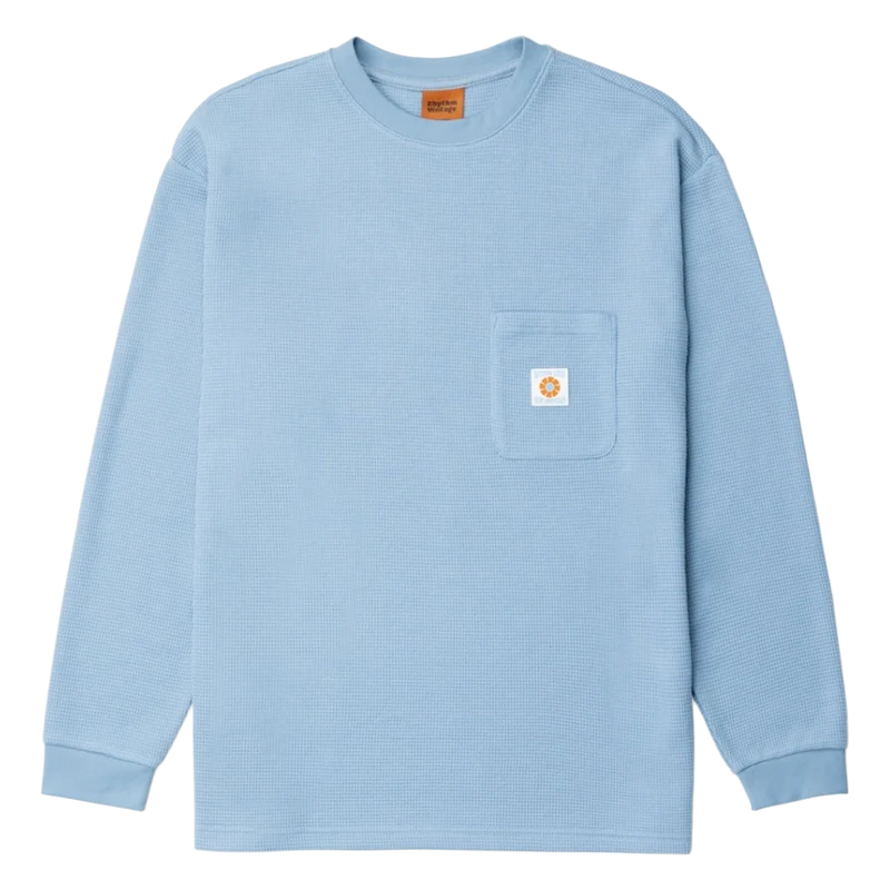 Vintage Pocket Waffle L/S Top