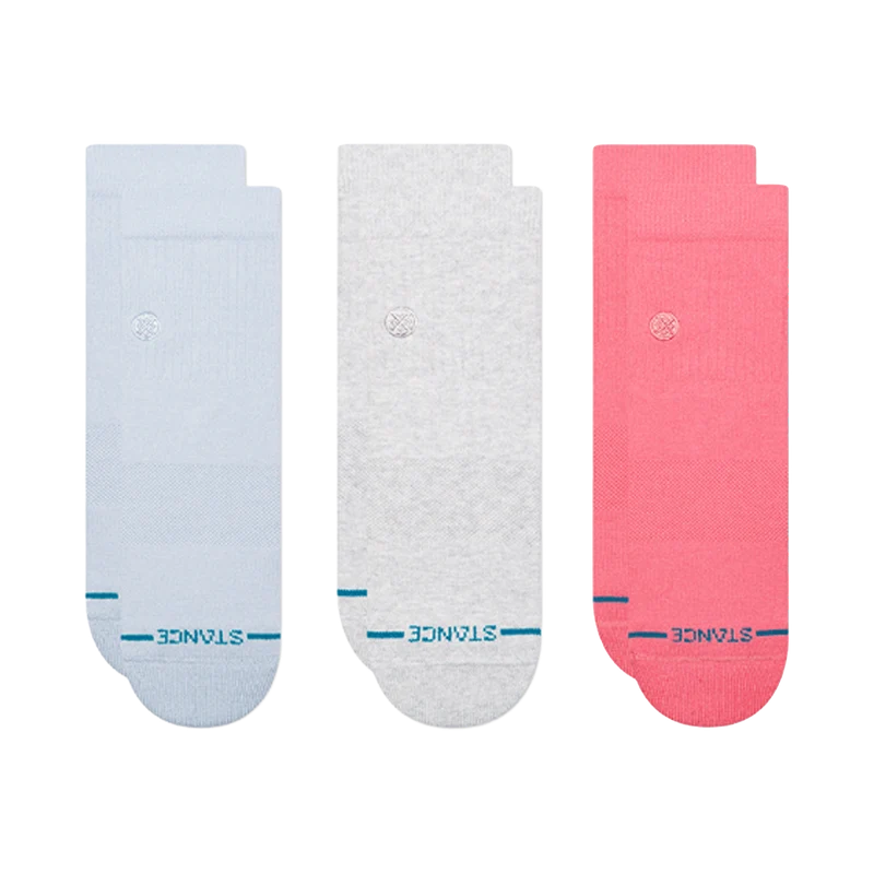 W's Icon Quarter 3 Pack Sock