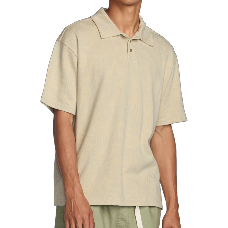 Leaf Lines Polo S/S Top