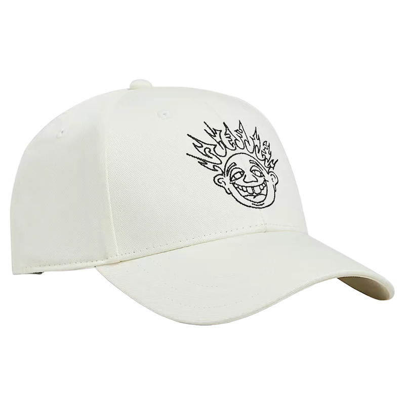 Skate Smile Spike Curve Bill Hat