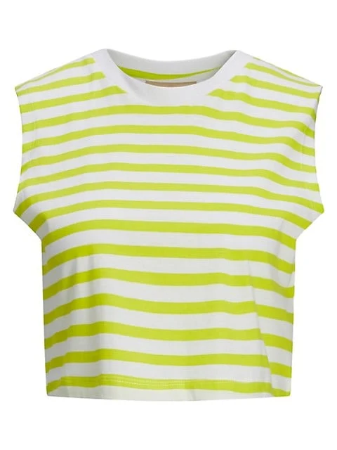 W JXAlvria Slim SL Crop S/S Top