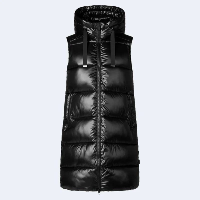 Save The Duck Iria Long Hooded Puffer Women's Vest