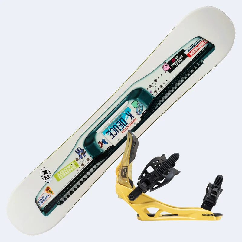 2026 K2 Medium Snowboard with Rossignol Battle Bindings