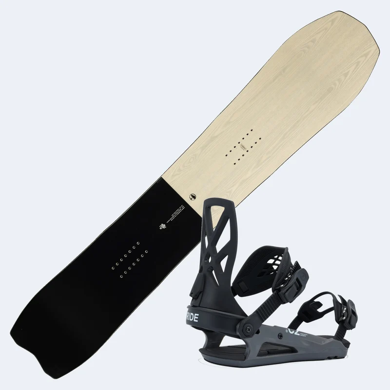 2026 Arbor GPS Snowboard with Ride C-2 Bindings