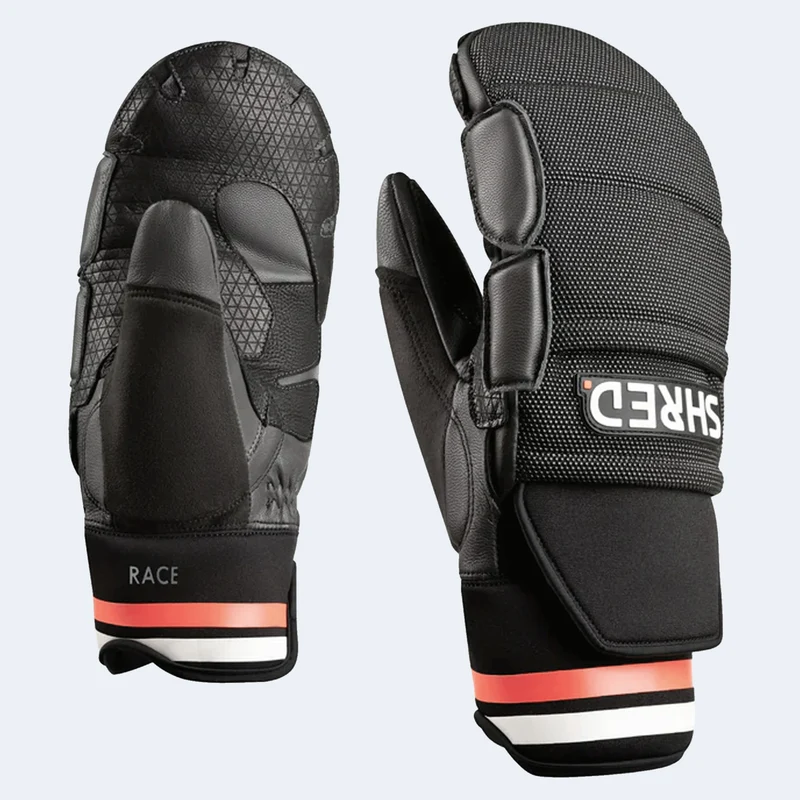 Shred Ski Race Protective Mittens