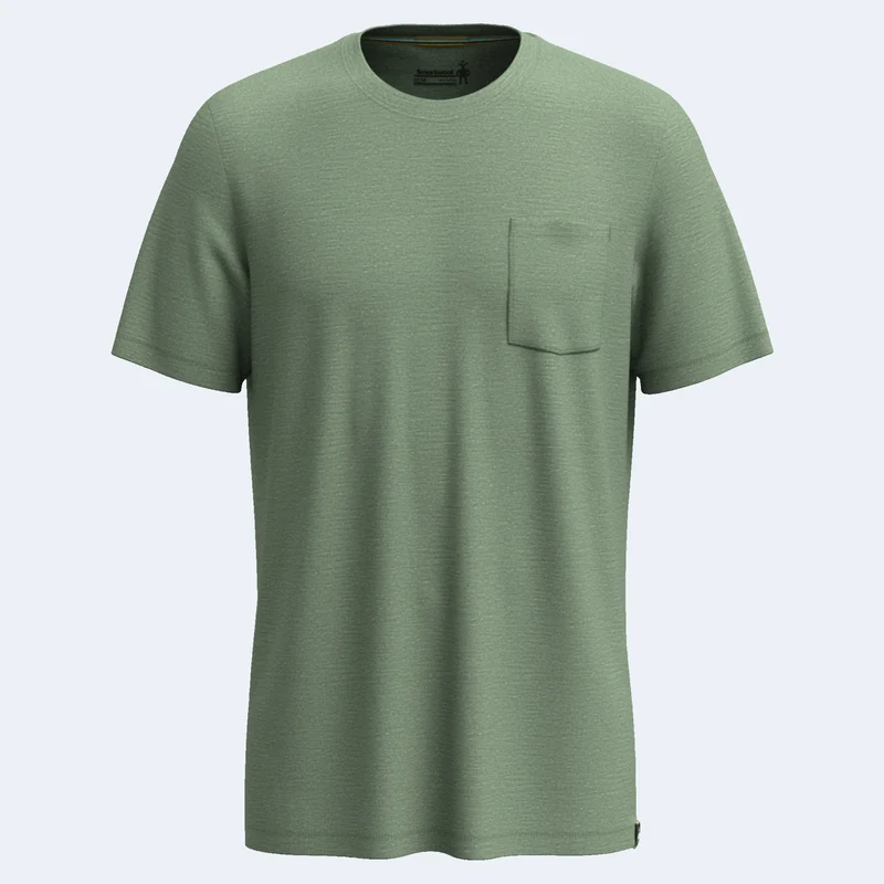 Smartwool Merino Hemp Blend Short Sleeve Men's Pocket Tee