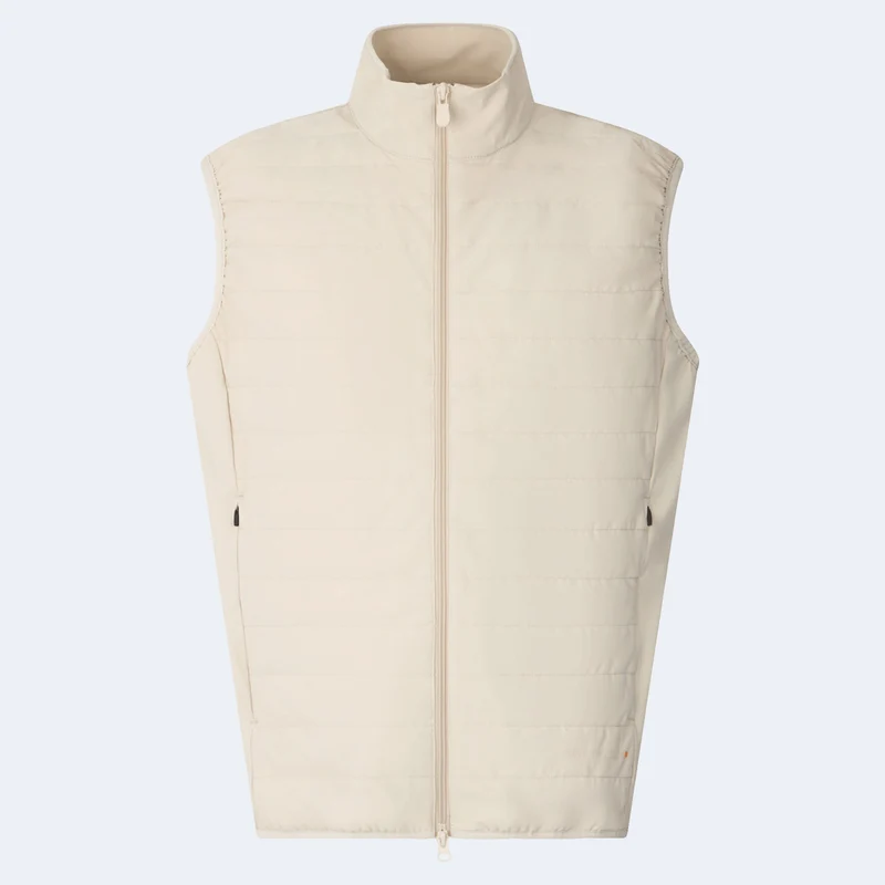 Save The Duck Men's Puffer Vest With Quilted Front