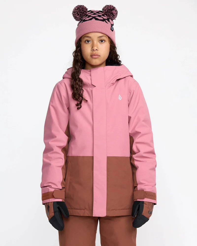 Kids Snowboardjacke SASS'N'FRASS INSULATED JACKET - Mesa Rose