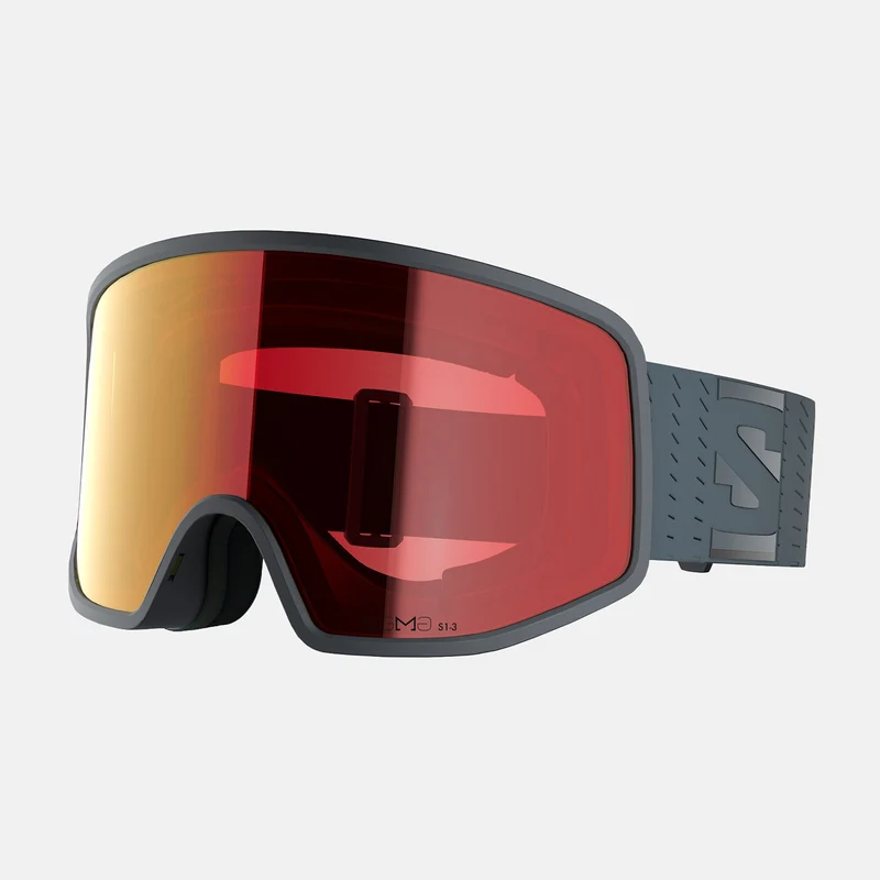 Salomon Sentry Pro Sigma Goggle - Ebony / Poppy Red