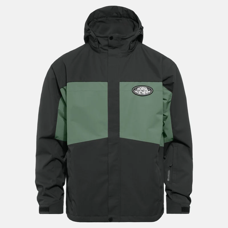 Horsefeathers Morris Jacke - Phantom / Iceberg Green