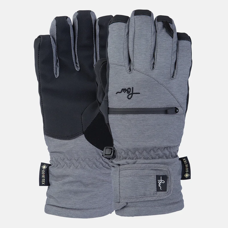 Pow Gloves W' Cascadia Gore-Tex Short - Grey