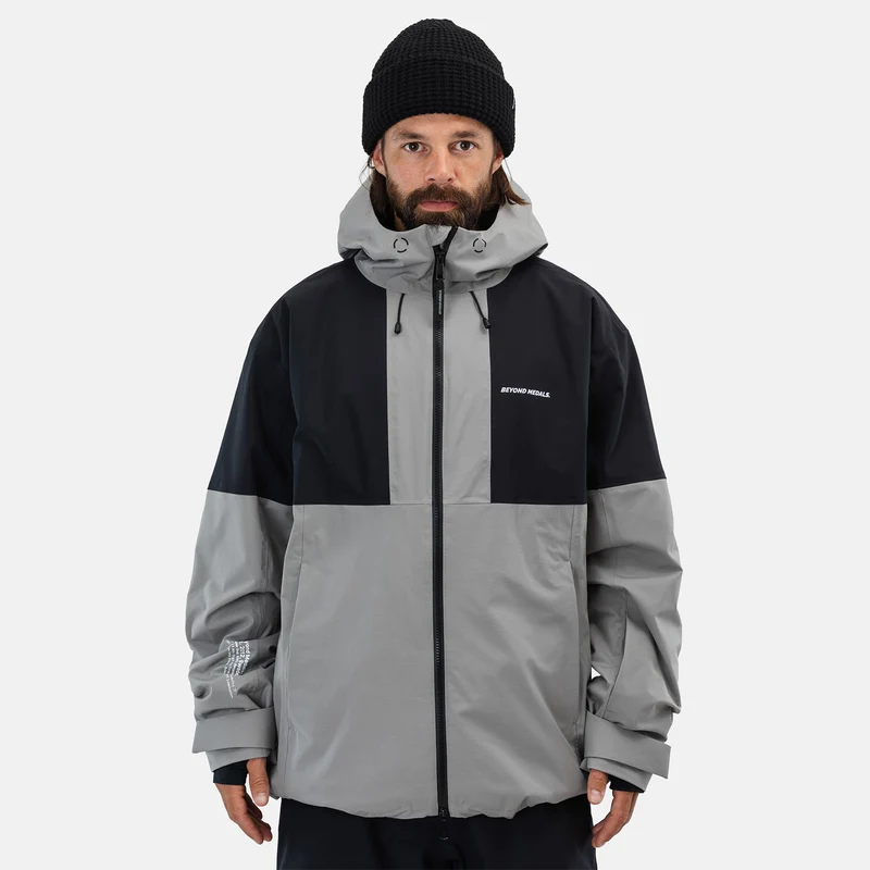 Beyond Medals Fullzip 2L Jacke - Grey