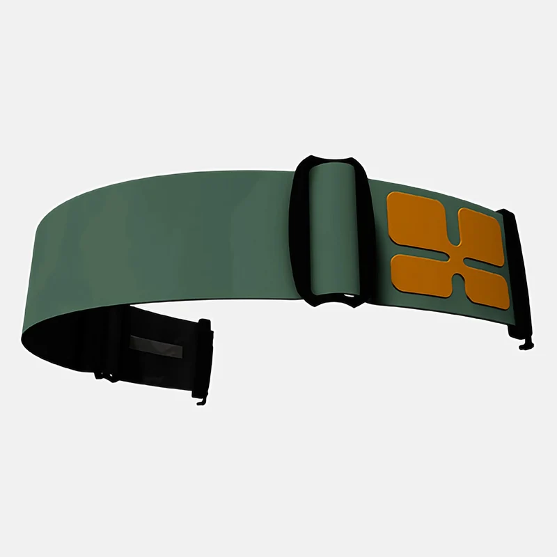 Aphex Army Green + Logo Orange Strap