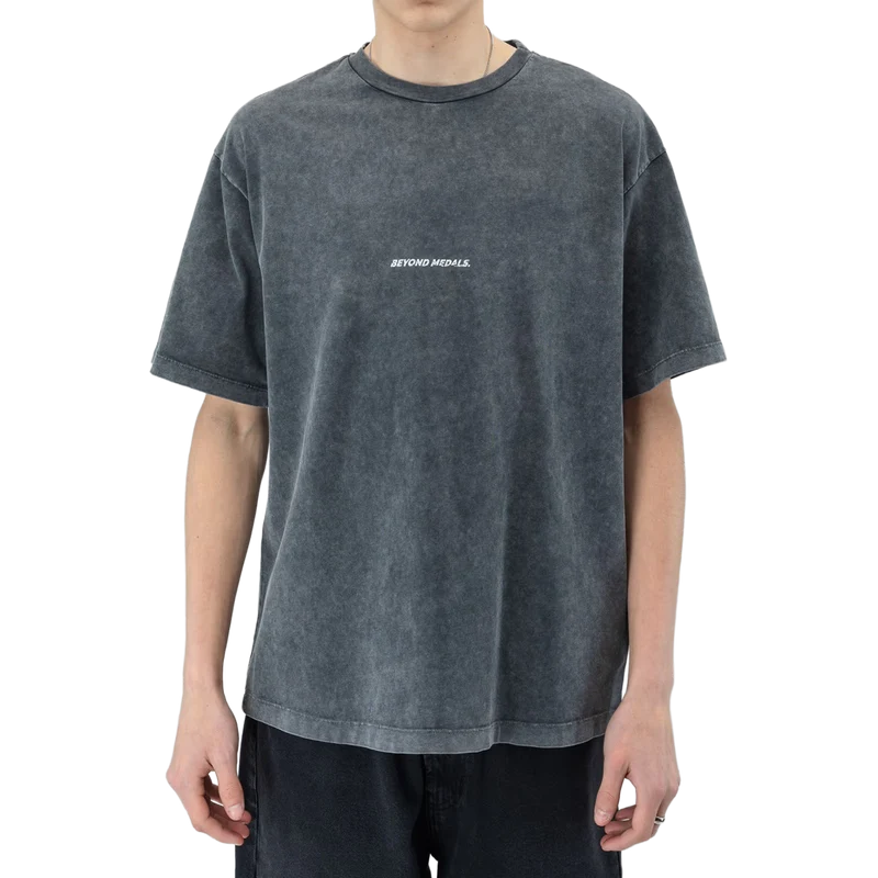 Distressed Logo S/S T-Shirt