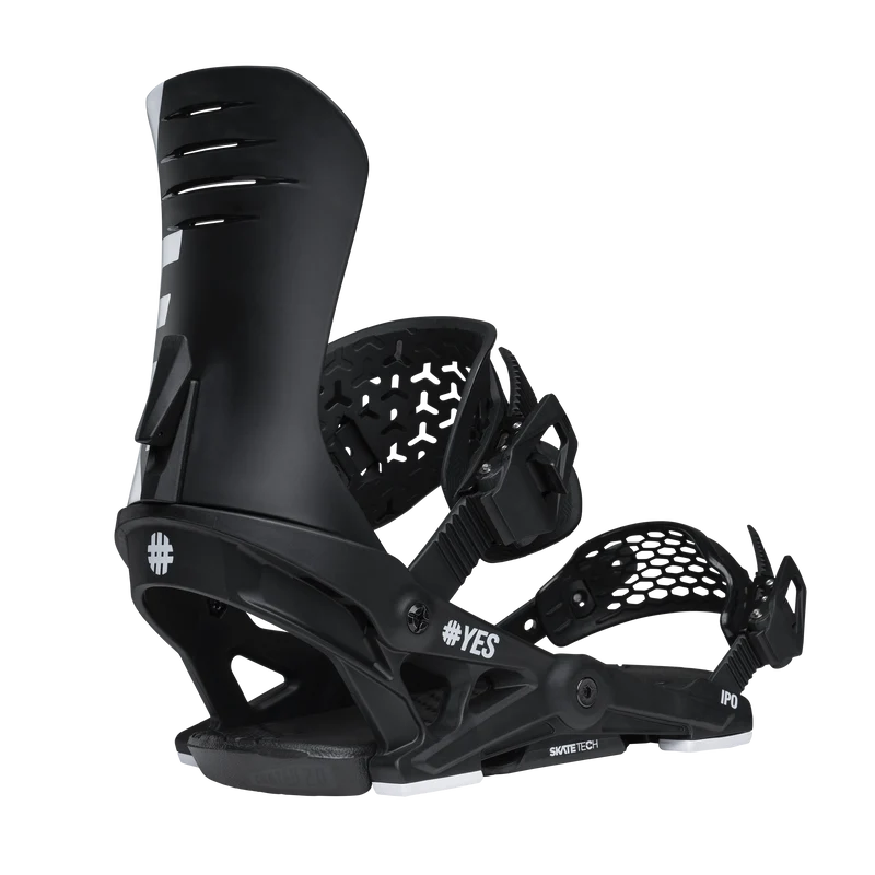 YES IPO Snowboard Bindings 2026 | Pitch Black