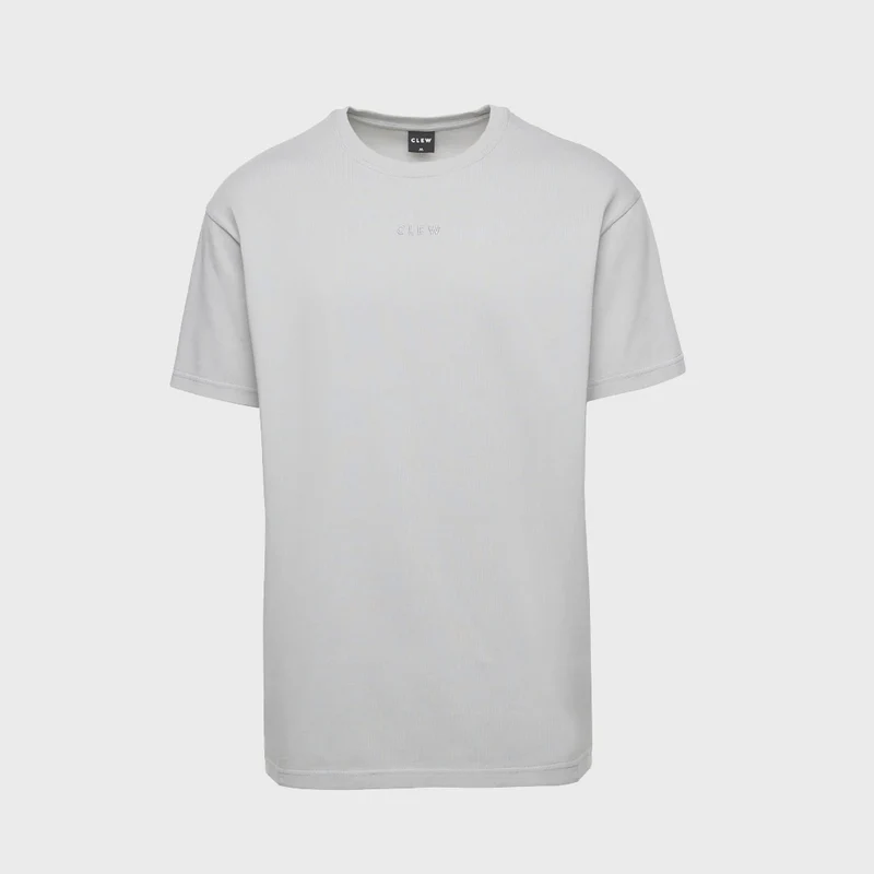 CLEW Relaxed Tee Gray