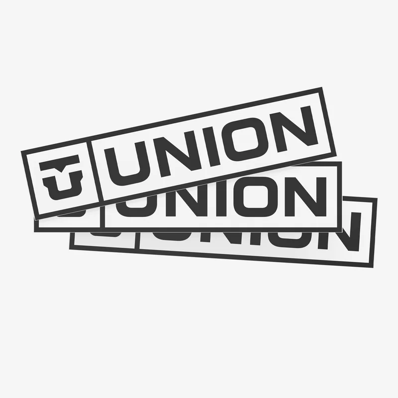 Union Box Logo Diecut Sticker