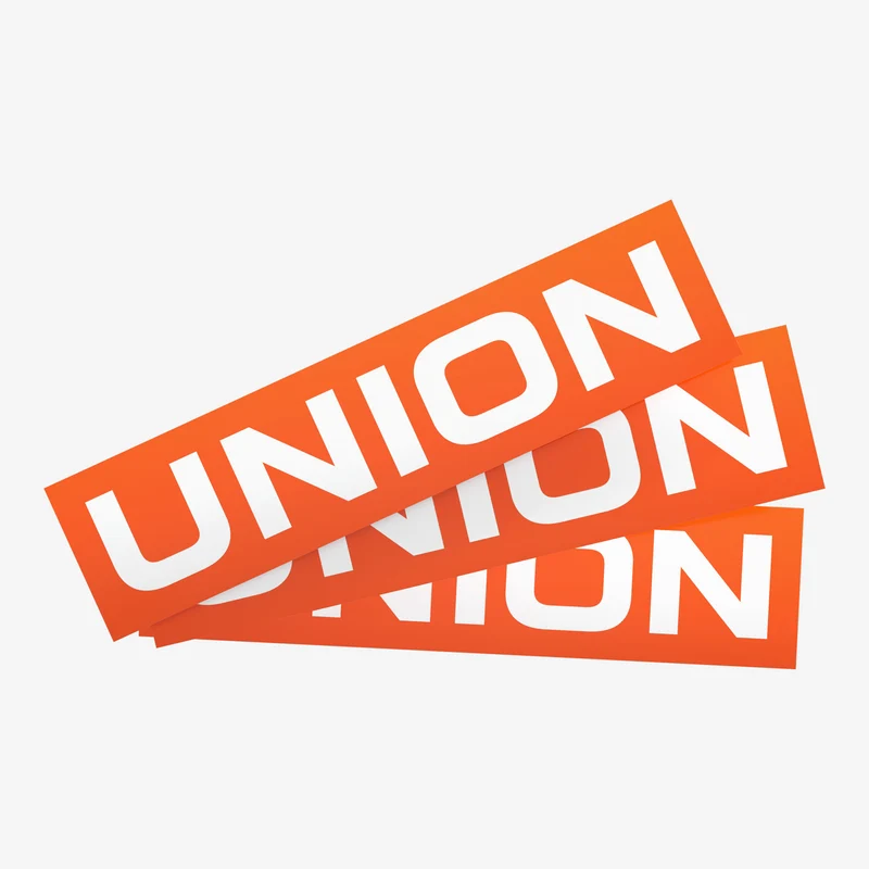 Union Brandmark Viynl Sticker