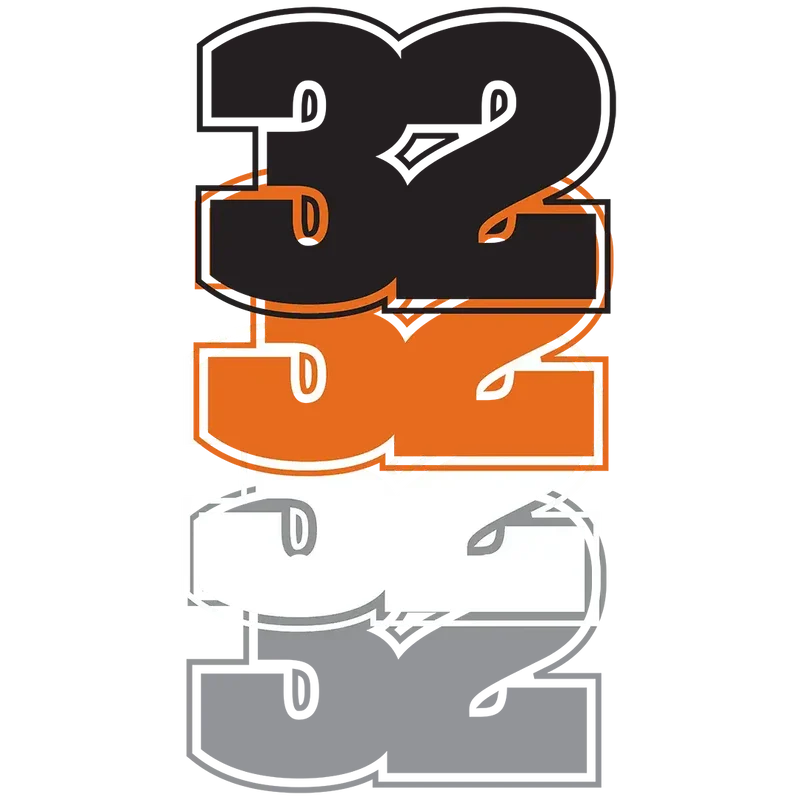 32 DALE DIE-CUT STICKERS - ASSORTED