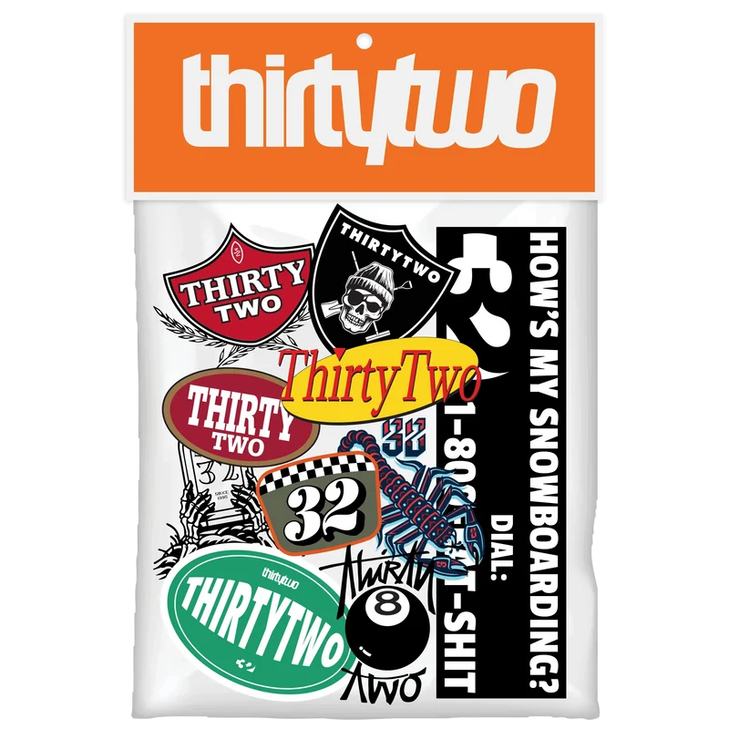 32 STICKER PACK - ASSORTED