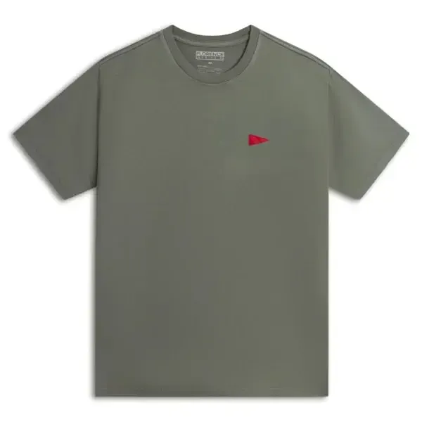 Florence Marine Burgee T-Shirt - Moss Grey