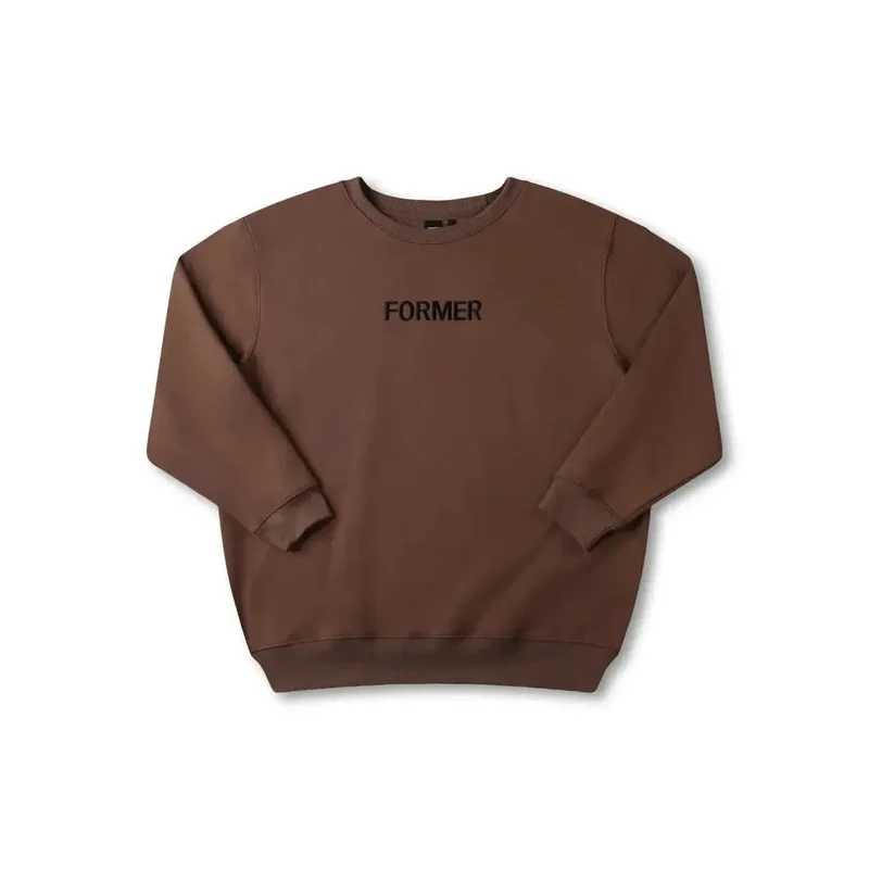 Former Legacy Emblem Crew Jumper - Choc